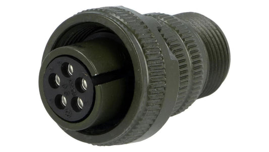 Złącze okrągłe rozmiar 14S MS/DS stop aluminium DS3106A 14S-5S