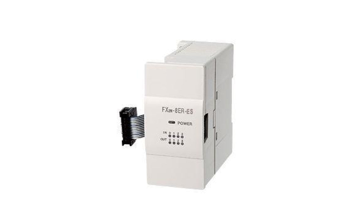 Rozszerzenie FX2N- 8ER-ES-UL ( 4 wej. 24V DC, 4 wyj. przek. )