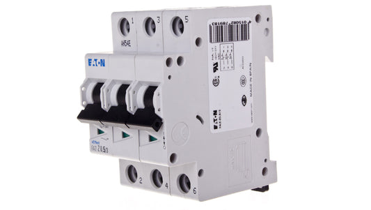 Wyłącznik nadprądowy 3P Z 0,5A 10kA AC FAZ Z05/3 278918