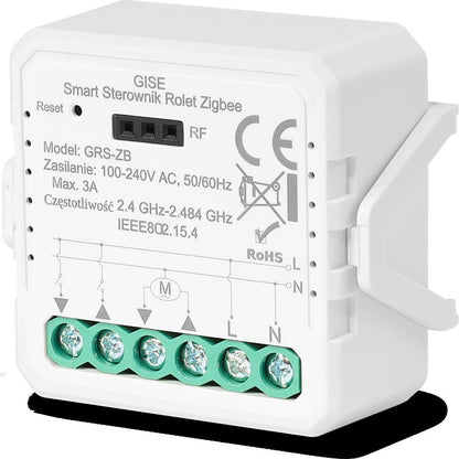 GISE Smart Sterownik roletowy Zigbee | Tuya | GRS-ZB