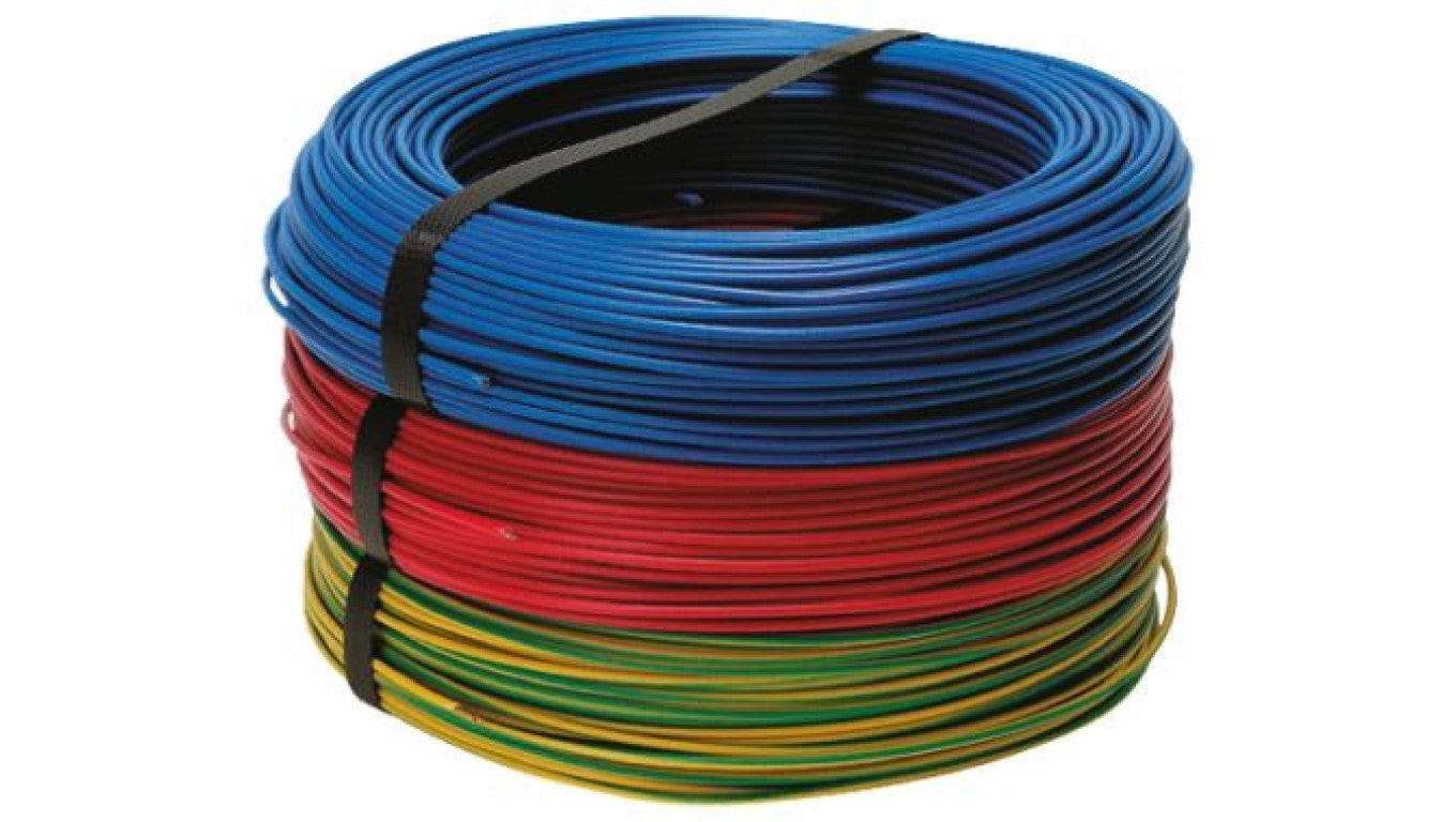 Przewód instalacyjny, 6491X, H07V-U., 100m, 1,5 mm² CSA , 450/750 V, 17,5 A, kolor: Czarny