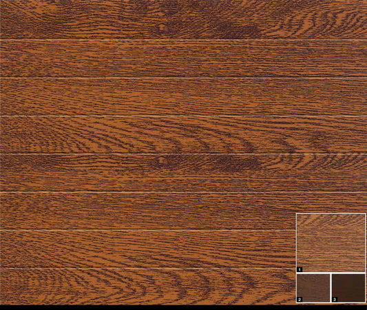Brama garażowa Renomatic/Hormann 2500x2125mm (z napędem i szyną) - przetłoczenia M Decocolor
