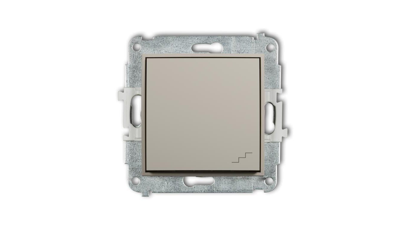 MINI Mechanizm łącznika schodowego taupe 60MWP-3