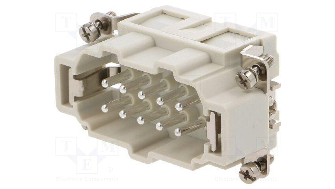 Złącze HDC wkładka stykowa męskie GWconnect PIN 10 16A 500V 93601-0230