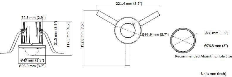 KAMERA IP HIKVISION DS-2CD2E43G2-U (2.8mm) PL