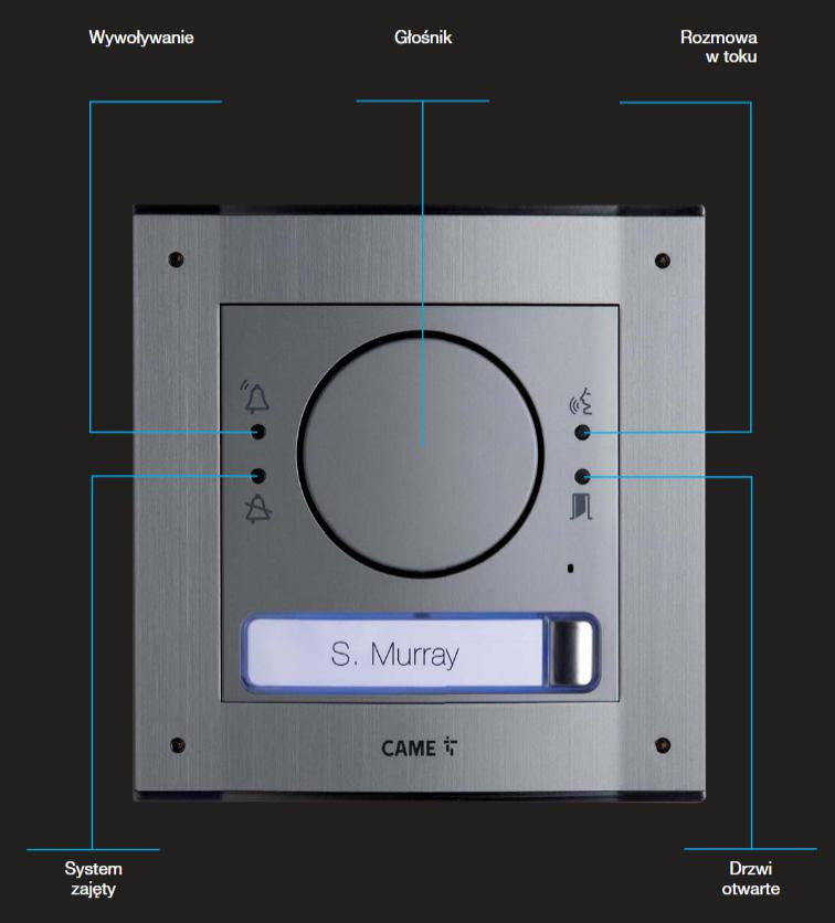 Domofon GSM MTMA/CONNECT CAME 8K40AD-001