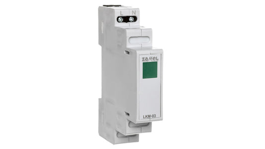 Lampka modułowa 1-fazowa zielona 230V LED LKM-03-20 EXT10000045