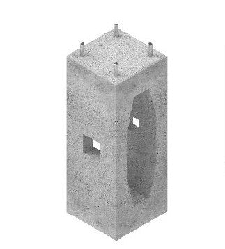 Fundament prefabrykowany ATS FP2 pod słup ATS