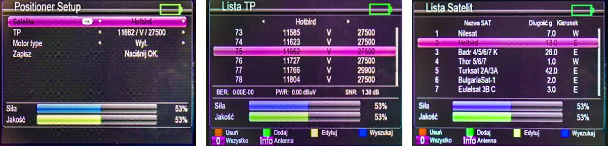 Miernik satelitarny Spacetronik S-22 DVB-S2/S2X IPTV M3U H.265