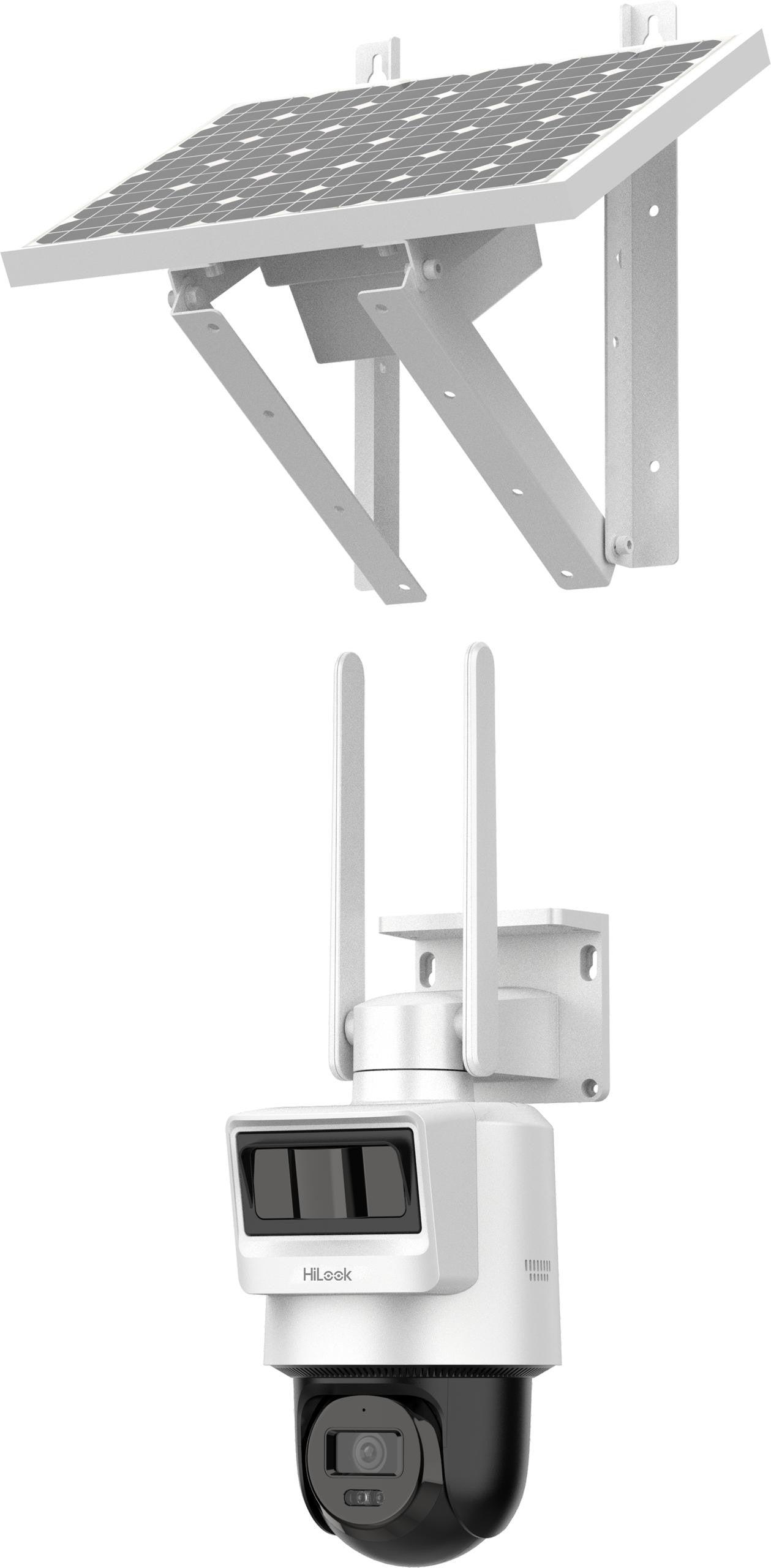 Kamera IP Hilook PTZ-N2C400I-K/4G/C05S10 2.8mm z panelem solarnym LTE/4G 4MP