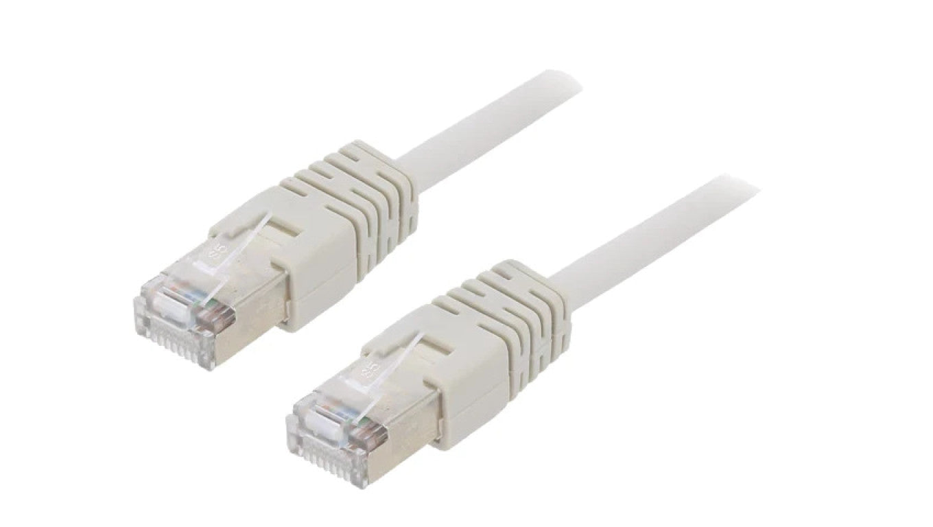 Patch cord F/UTP 5e linka CCA PVC szary 15m 26AWG Cablexpert PP22-15M