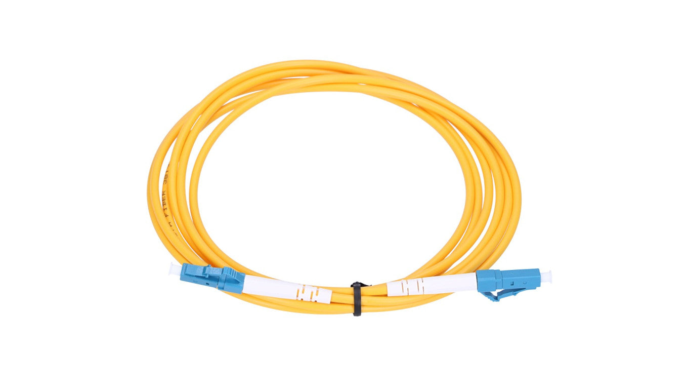 Patchcord Jednomodowy, Simplex, G652D, 3mm, 5m Extralink LC/UPC-LC/UPC
