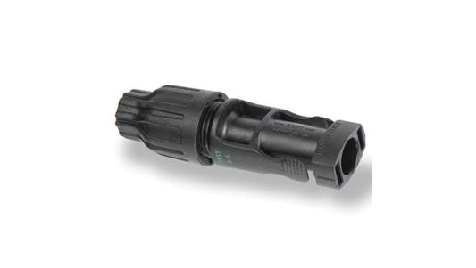 Złącze fotowoltaiczne MC4 4-6mm2 męskie QUICK IP68, 1500VDC (rozwiązanie beznarzędziowe) MAP1006Q40