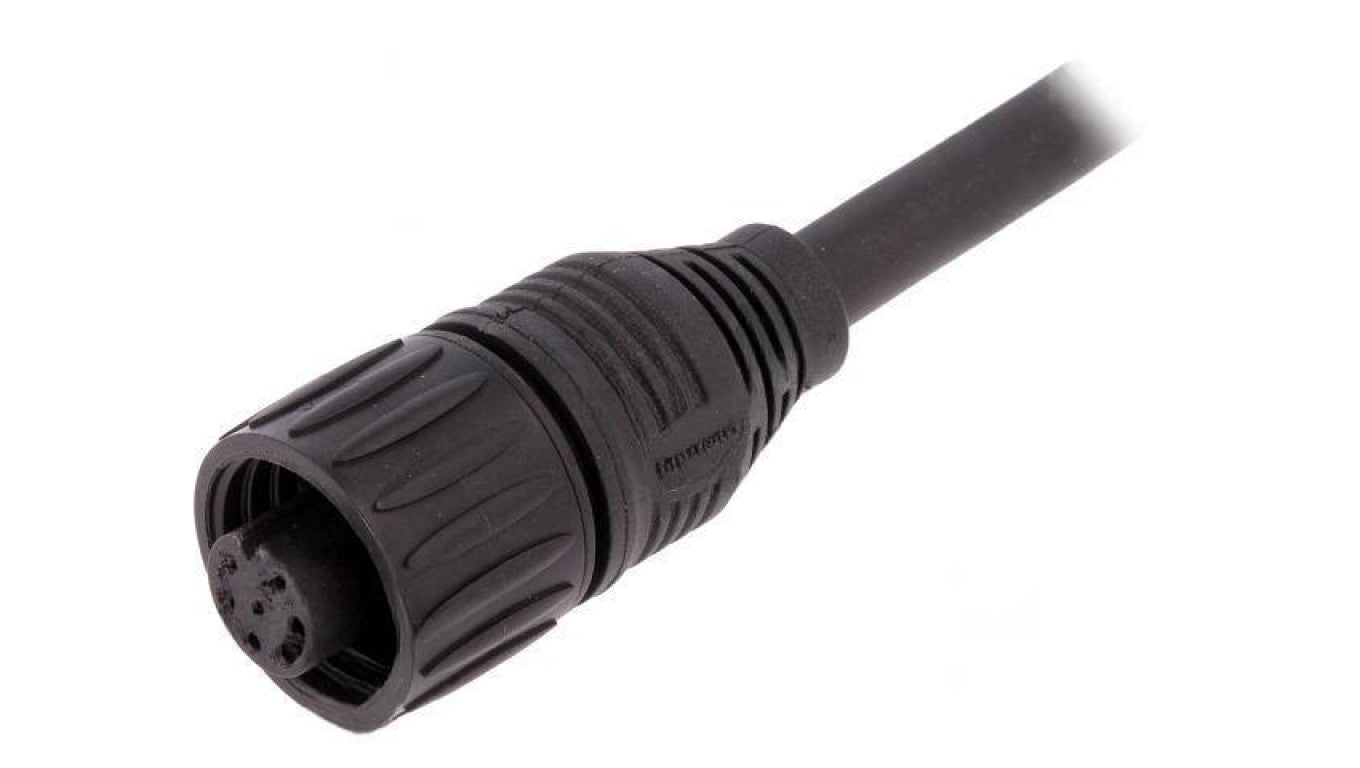 Złącze okrągłe wtyk -PIN 7 żeńskie przewody ecomate m 6+PE CA0161B02603012