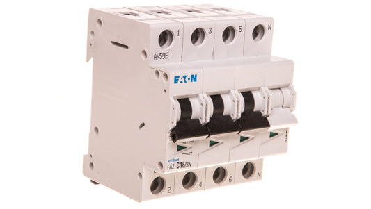 Wyłącznik nadprądowy 3+N C 16A 15kA AC FAZ C16/3N 278975