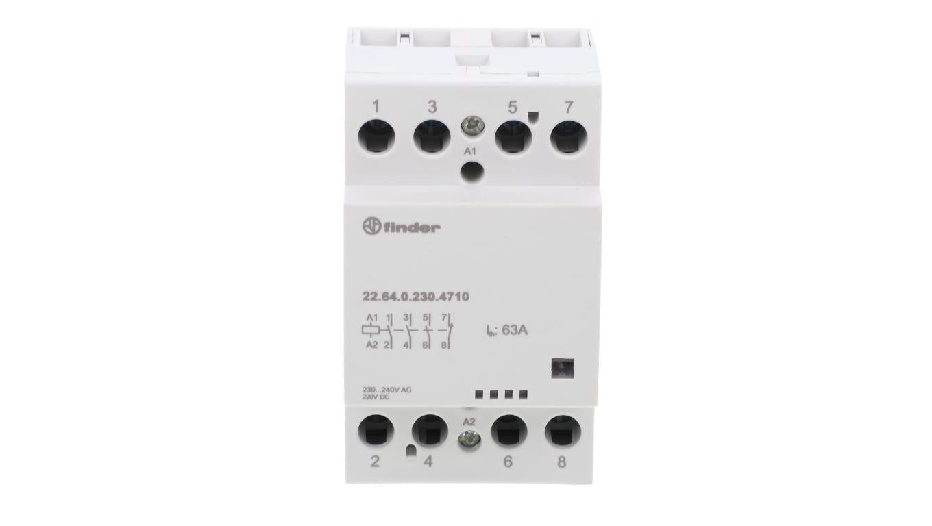 Stycznik modułowy 3Z 1R 63A 230 AC/DC wskaźnik zadziałania 22.64.0.230.4710