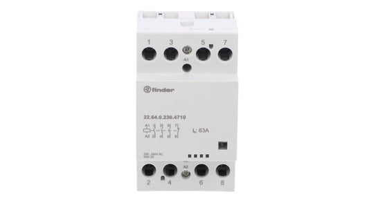 Stycznik modułowy 3Z 1R 63A 230 AC/DC wskaźnik zadziałania 22.64.0.230.4710