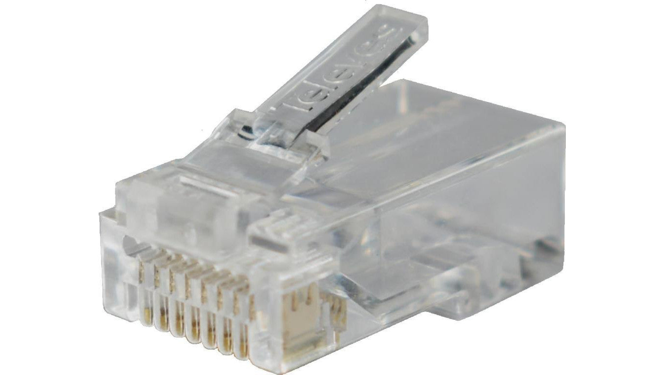 Złącze RJ45 męskie pass through UTP Kat 6 ref. 209906