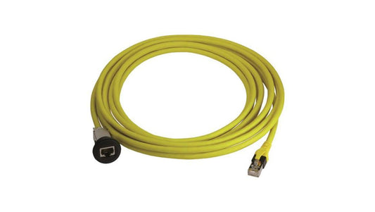Gniazdo RJ45 22mm har-port -25÷70C Ø22,3mm IP20 czarny 9454521541