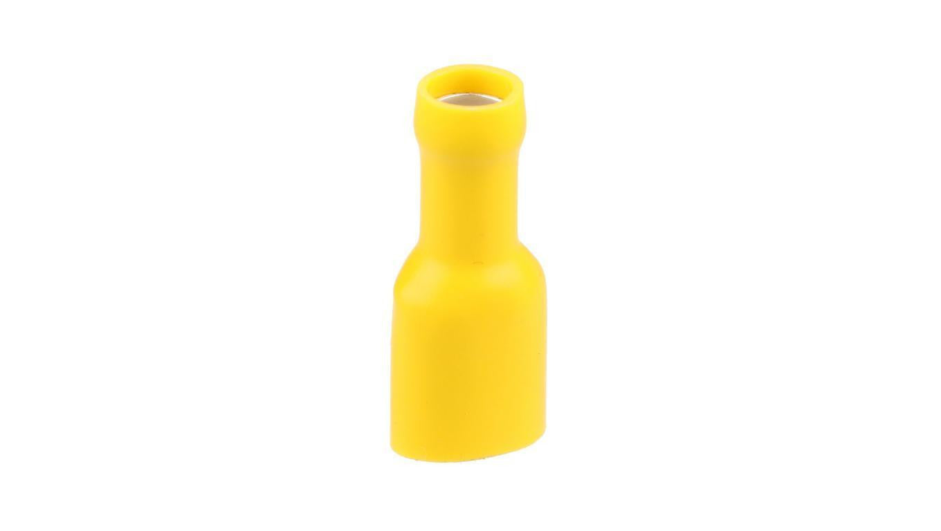Nasuwka całkowicie izolowana NCI 9,5-6/1,2 PCV żółta E10KN-03010303101 /100szt./