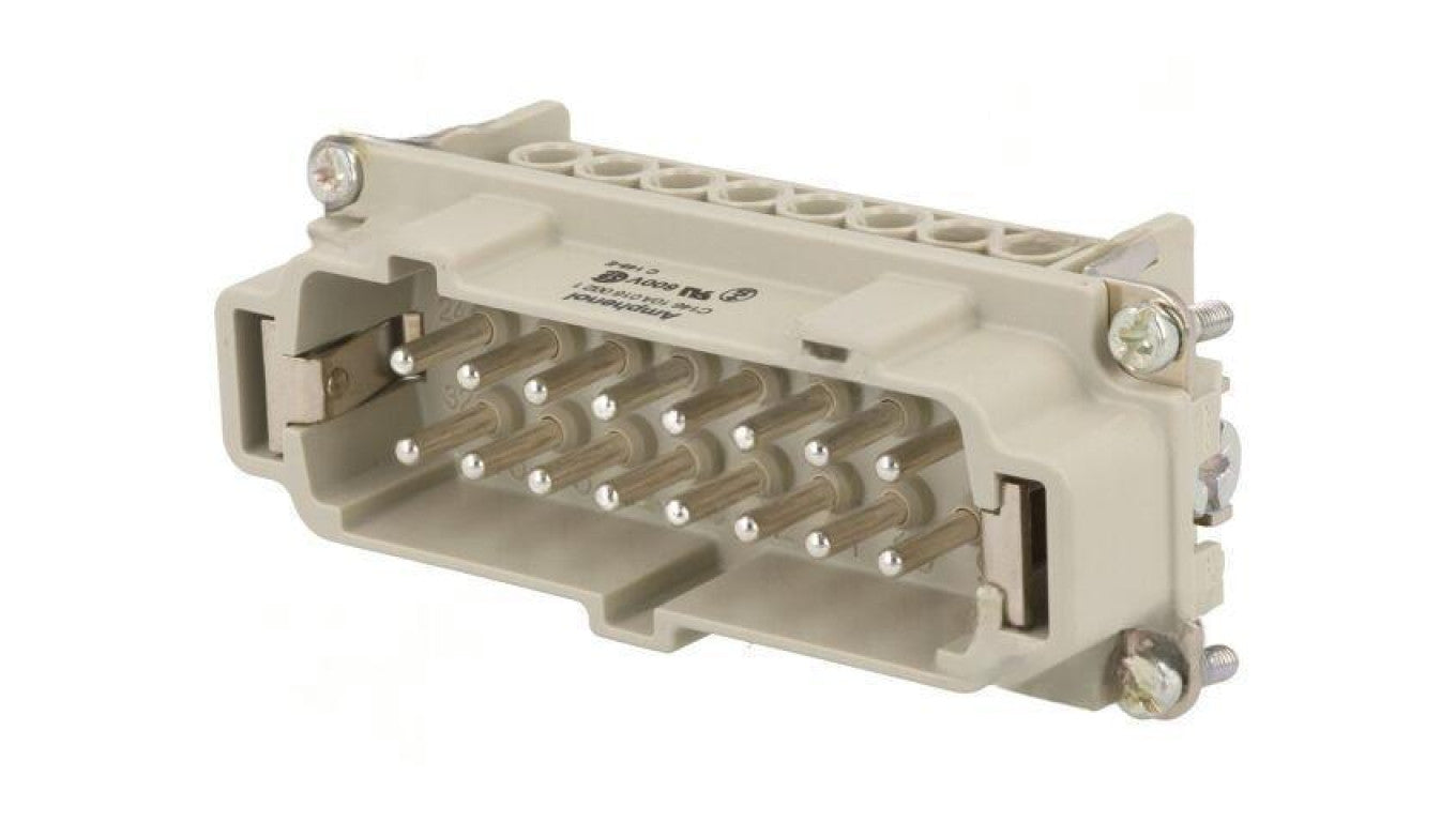 Złącze HDC wkładka stykowa męskie 16A 500V -PIN 16 16+PE C14610A0160021