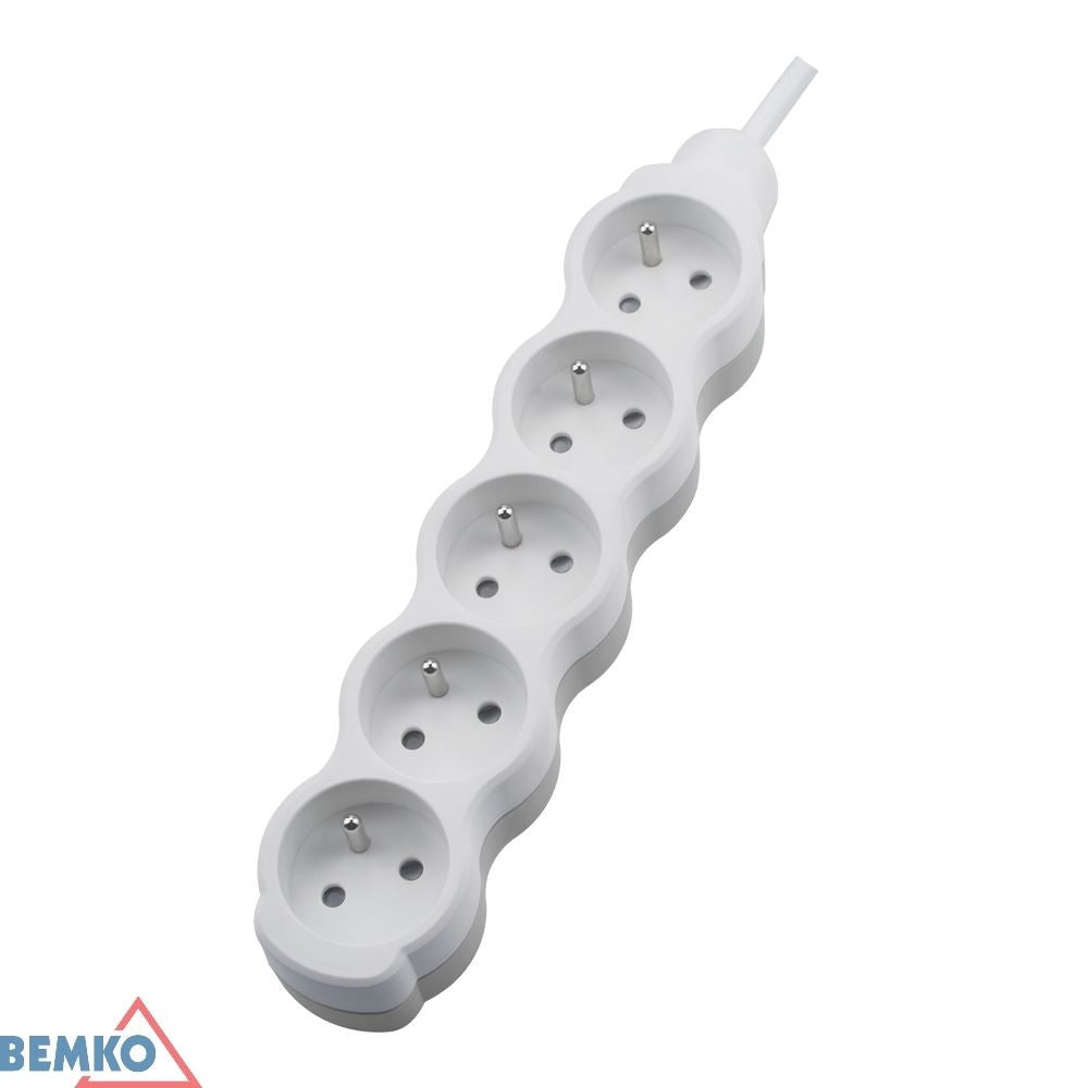 Przedłużacz NB 5X 2P+Z 1.5MM X 5.0M