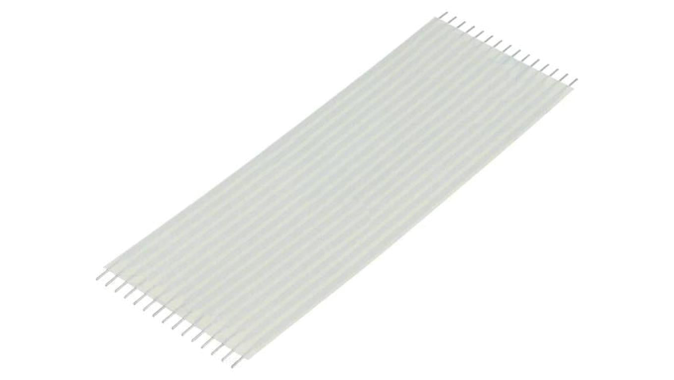 Złącze zwora elastyczna R.taśmy 2,54mm L 101,6mm proste 5-1437145-6