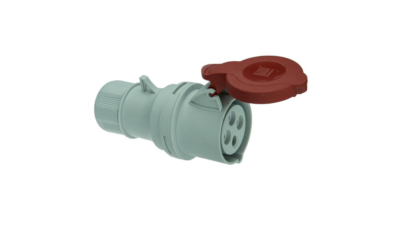 Gniazdo siłowe przenośne 4p 32A IP44 / 25017