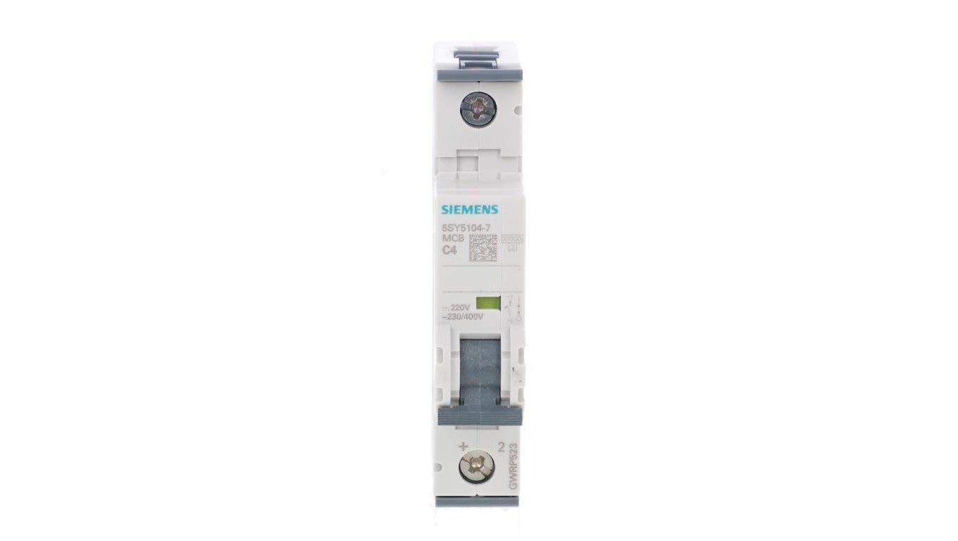 Wyłącznik nadprądowy 1P C 4A 10kA AC SENTRON 5SY5104-7