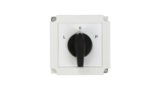 Łącznik krzywkowy L-0-P 3P 25A w obudowie 4G25-11-PK R114 63-840309-031