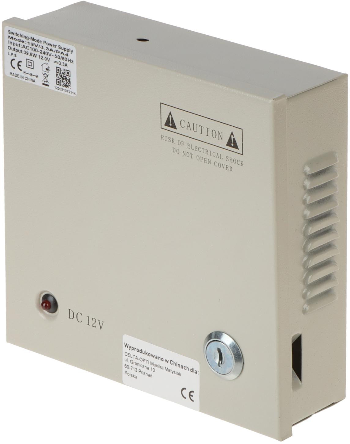ZASILACZ IMPULSOWY 12V/3.3A/PA4