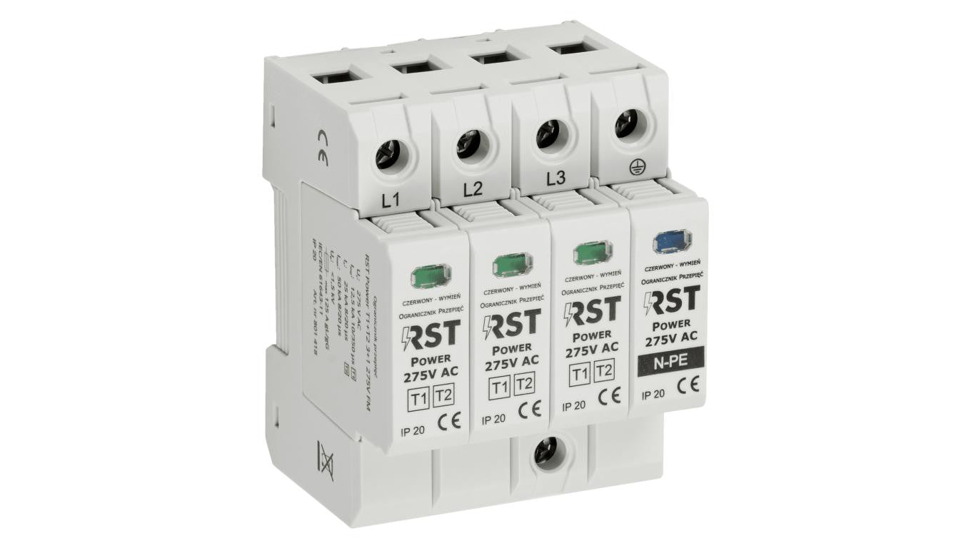 Ogranicznik przepięć T1 + T2 RST Power T1 + T2 3+1 275V FM 801 418