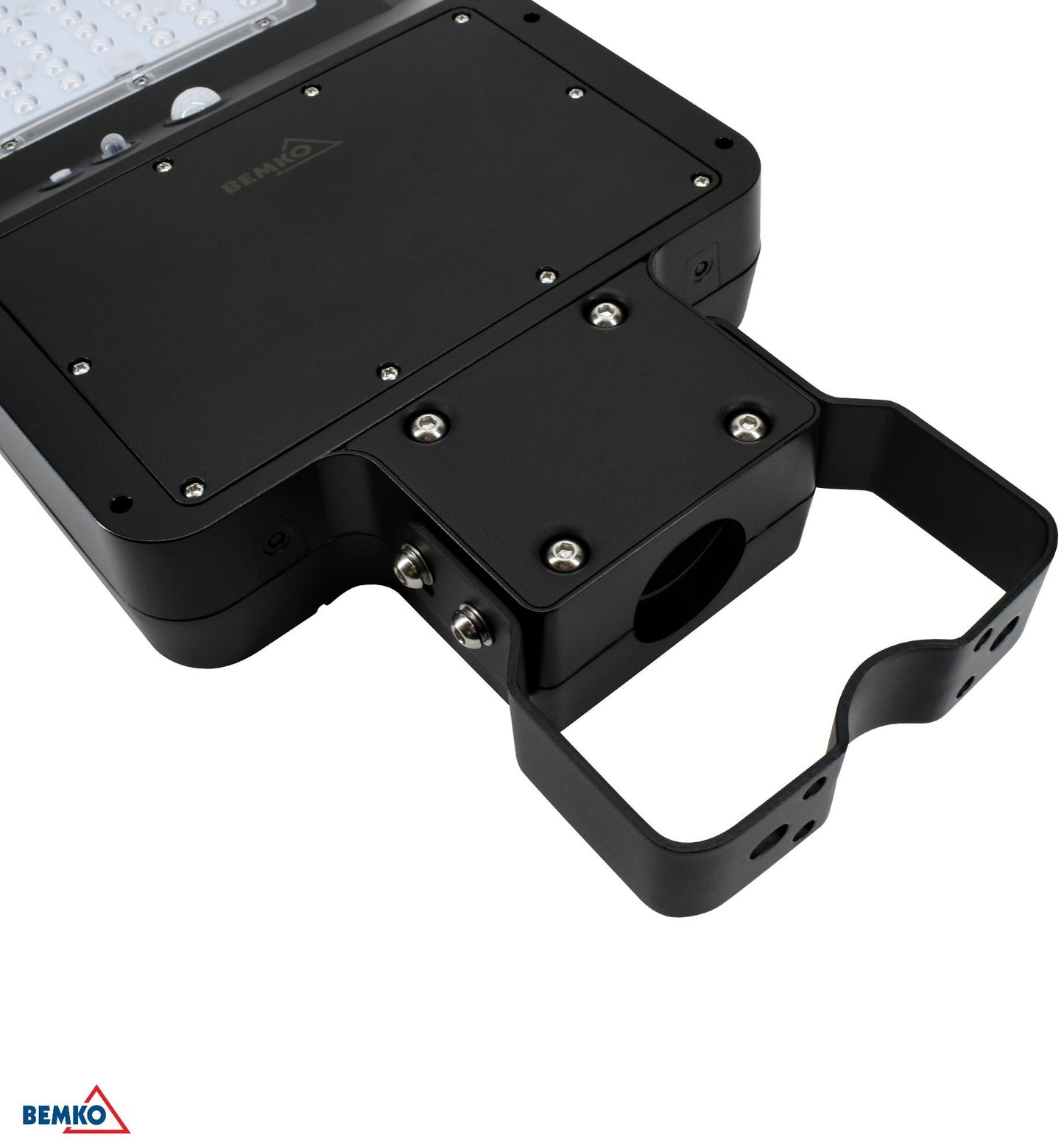 SOLARNA OPRAWA ULICZNA LED SOLGER 40W 6000LM 3000/4000/6000K IP65 CZARNA CZ. PIR