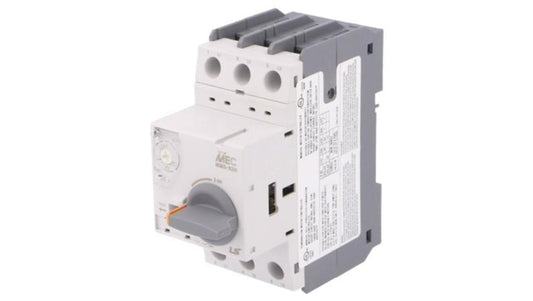 Wyłącznik silnikowy, 1,5kW, 220÷690VAC, na szynę DIN, Szczeloność: IP20 MMS-32H 4A