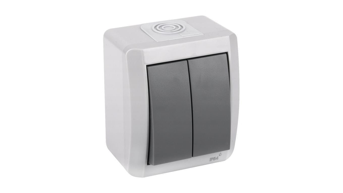 Łącznik hermetyczny świecznikowy podwójny IP54 NORA 4/M/21550020203