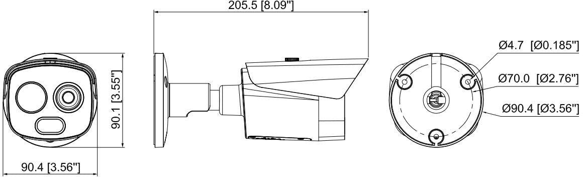 KAMERA TERMOWIZYJNA DAHUA TPC-BF1241-TB7F8-S2