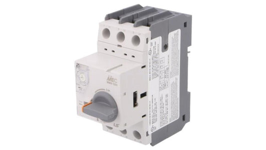 Wyłącznik silnikowy, 15kW, 220÷690VAC, na szynę DIN, Szczeloność: IP20 MMS-32H 32A
