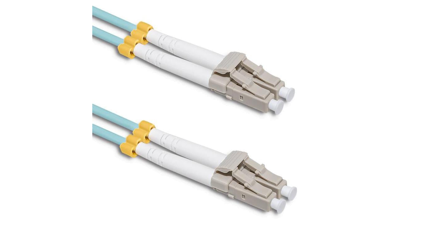 Qoltec Patchcord światłowodowy LC/UPC - LC/UPC Multimode 50/125 OM3 Duplex 2m