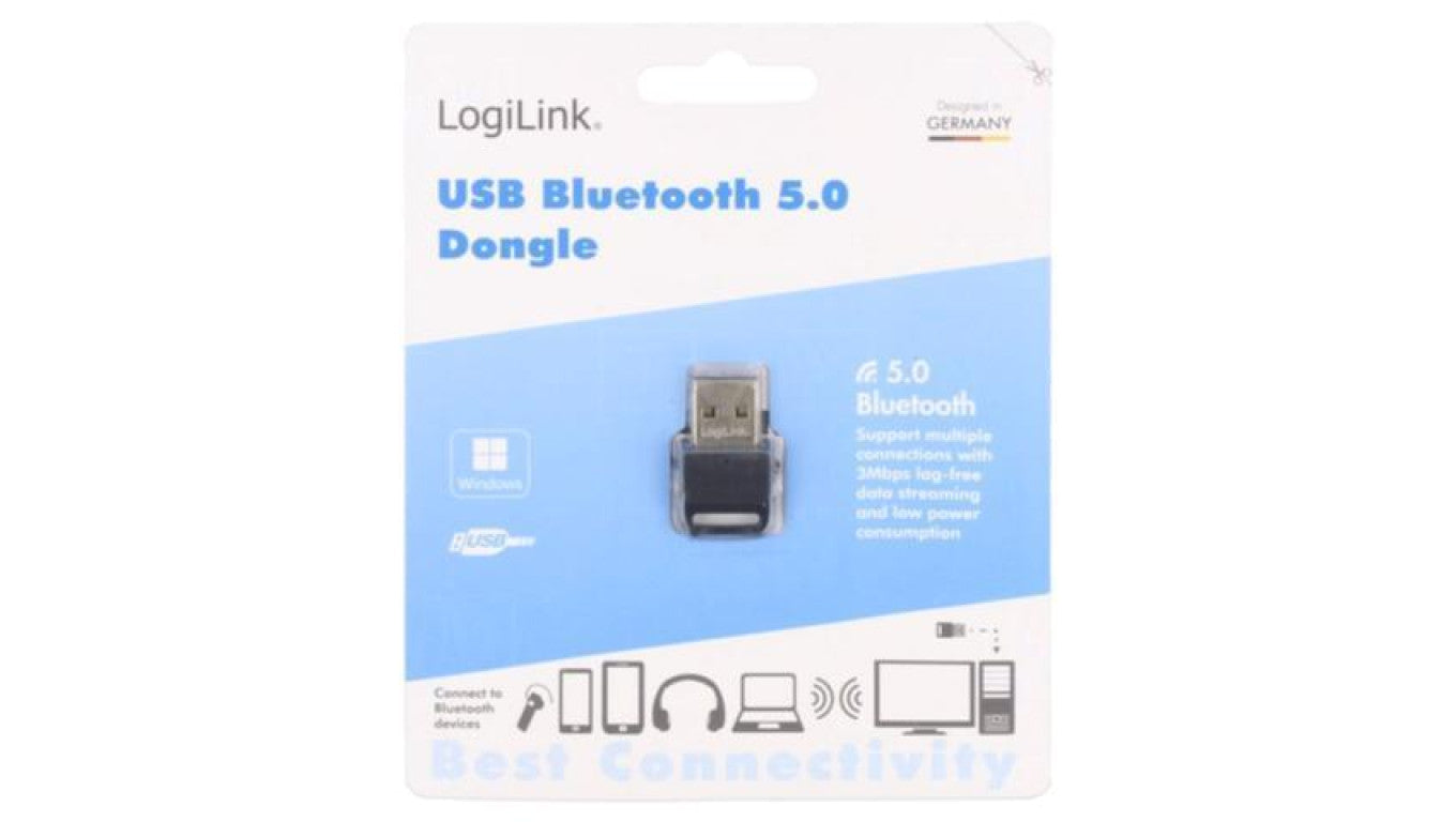 Adapter BT, USB A, Bluetooth 5.0 + EDR, USB, 3Mbps BT0063