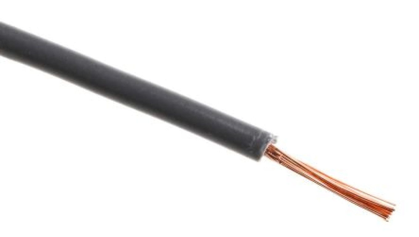 Kabel trzynormowy, dł. 100m 0,75 mm², 14 A, 1 kV DC, 600 V AC, Maks. +105C Szary Zgodność z trzema normami, RS PRO