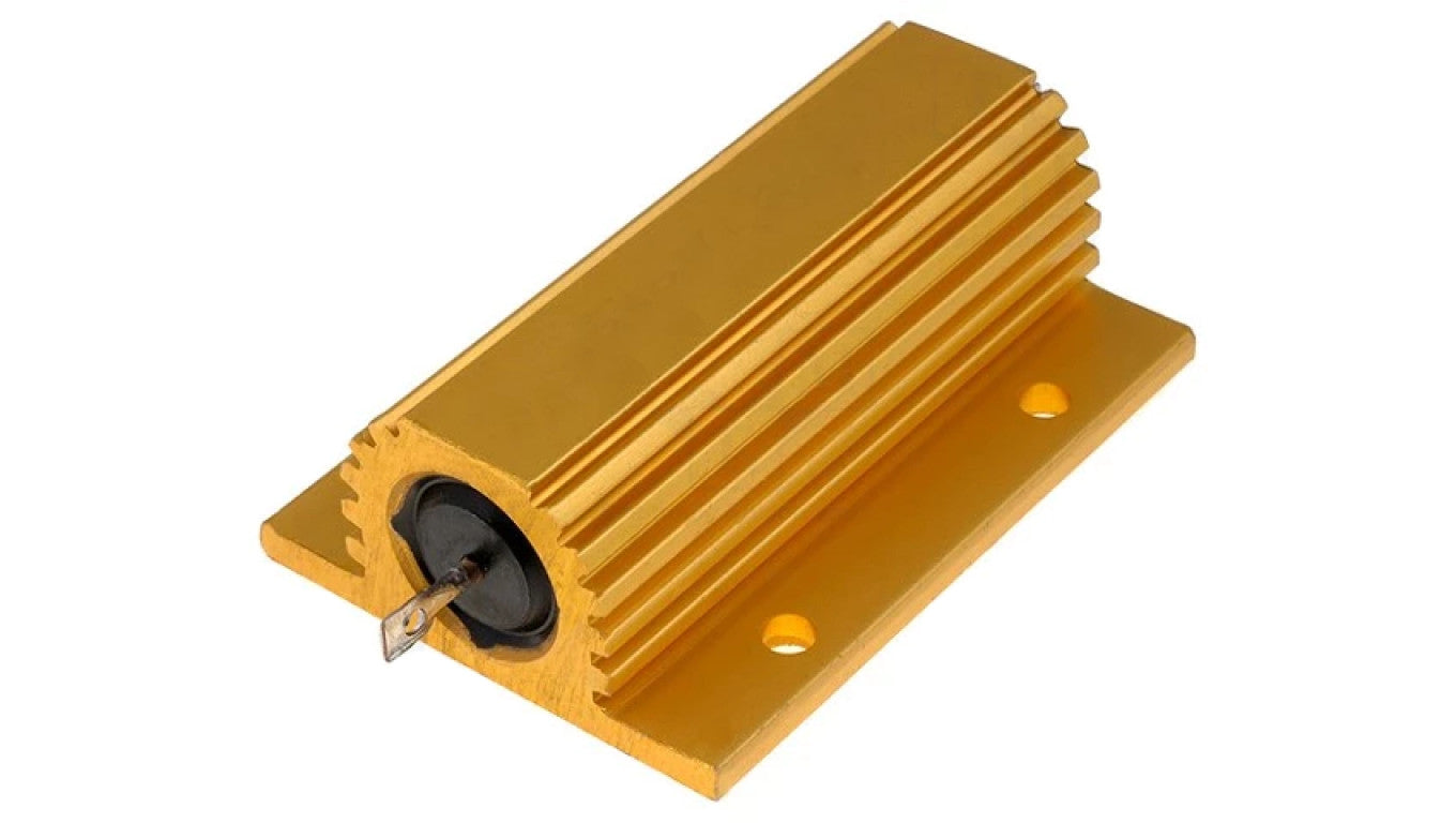 Rezystor drutowy z radiatorem przykręcany 100W 6,8 Ohm 4-1625999-8