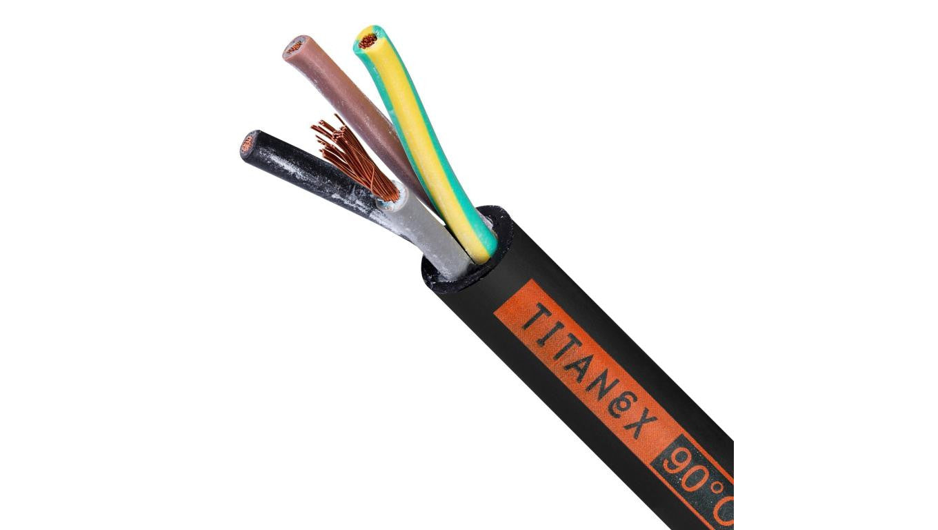 Przewód w gumie H07RN-F/ OnPd 4x2,5mm2 450/750V Helukabel Nexans TITANEX /100m/