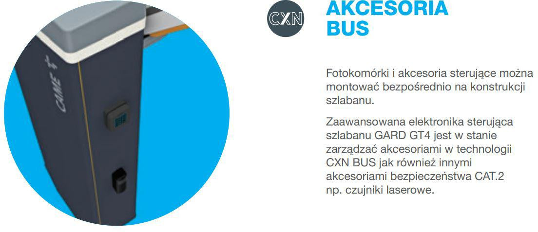 Szlaban CAME GARD GT8 - zestaw do 6 metrów