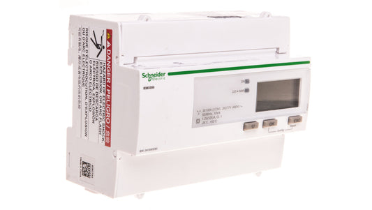 Licznik energii elektrycznej 1/3-fazowy 125A 100-277/173-480V kl.1/B Modbus taryfowy cyfrowy modułowy A9MEM3350