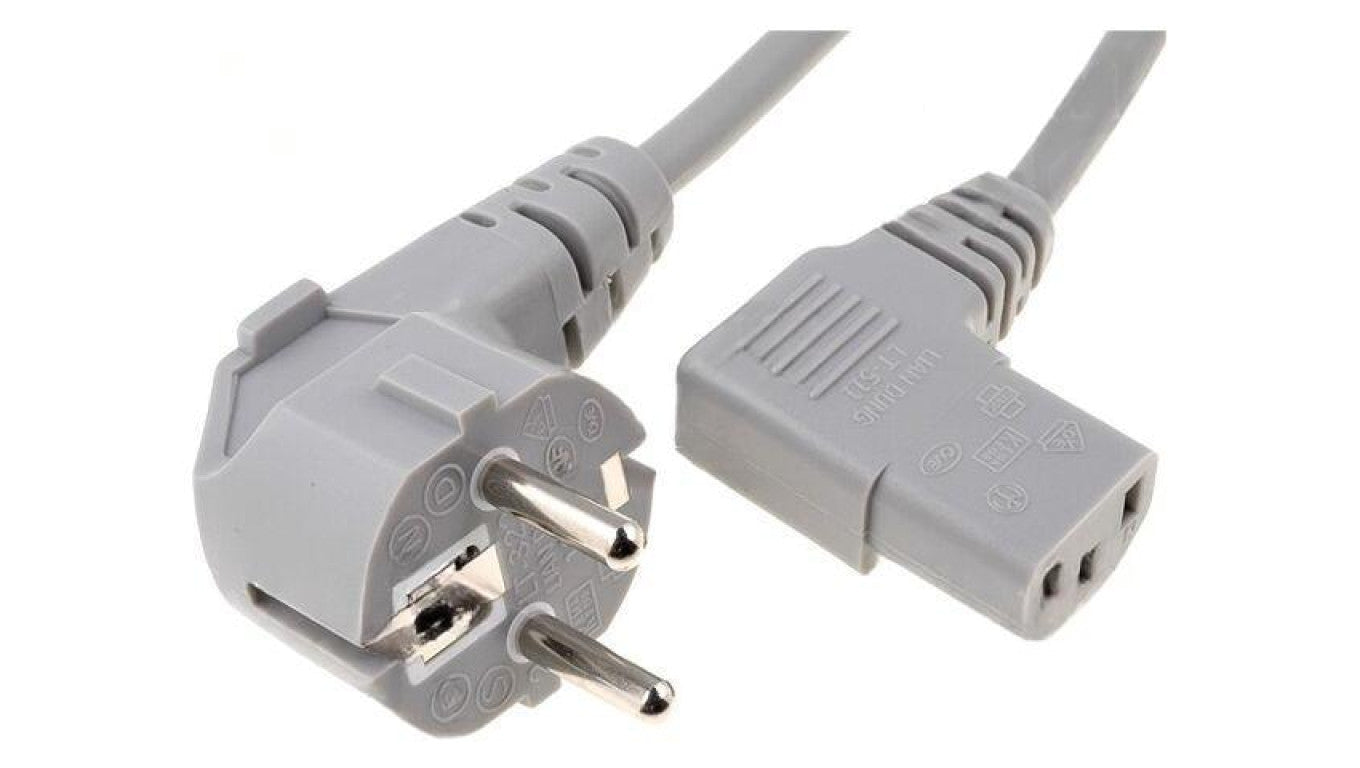 Kabel: 3x0,75mm2, 1,8m, 10A, 250V LT322+511 H05VV-F 3X0.75 1.8M GRY