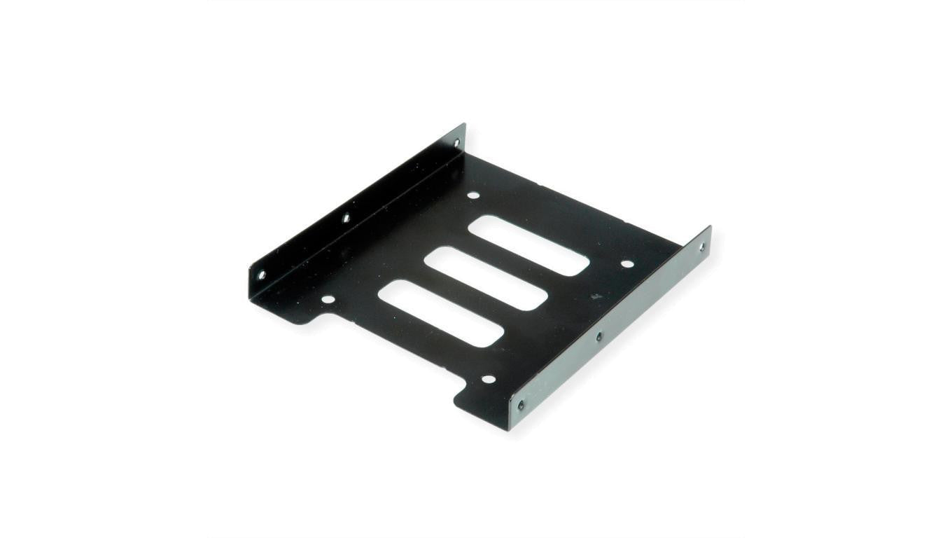 Adapter montażowy ROLINE, ramka 3,5 cala dla 1x 2,5 HDD/SSD, metal, czarny