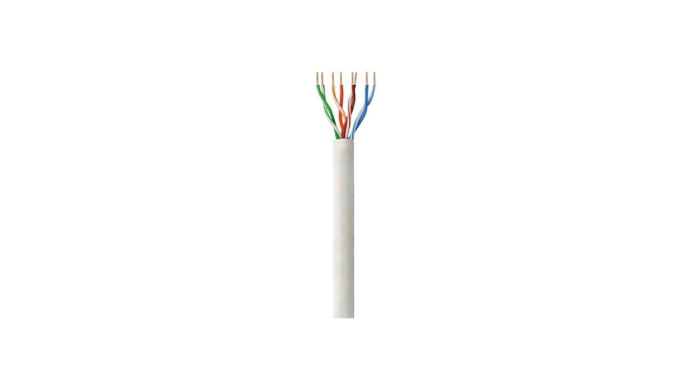 Kabel Skrętka Kat 6 UTP Drut 305m Box Szara SOHO CCA