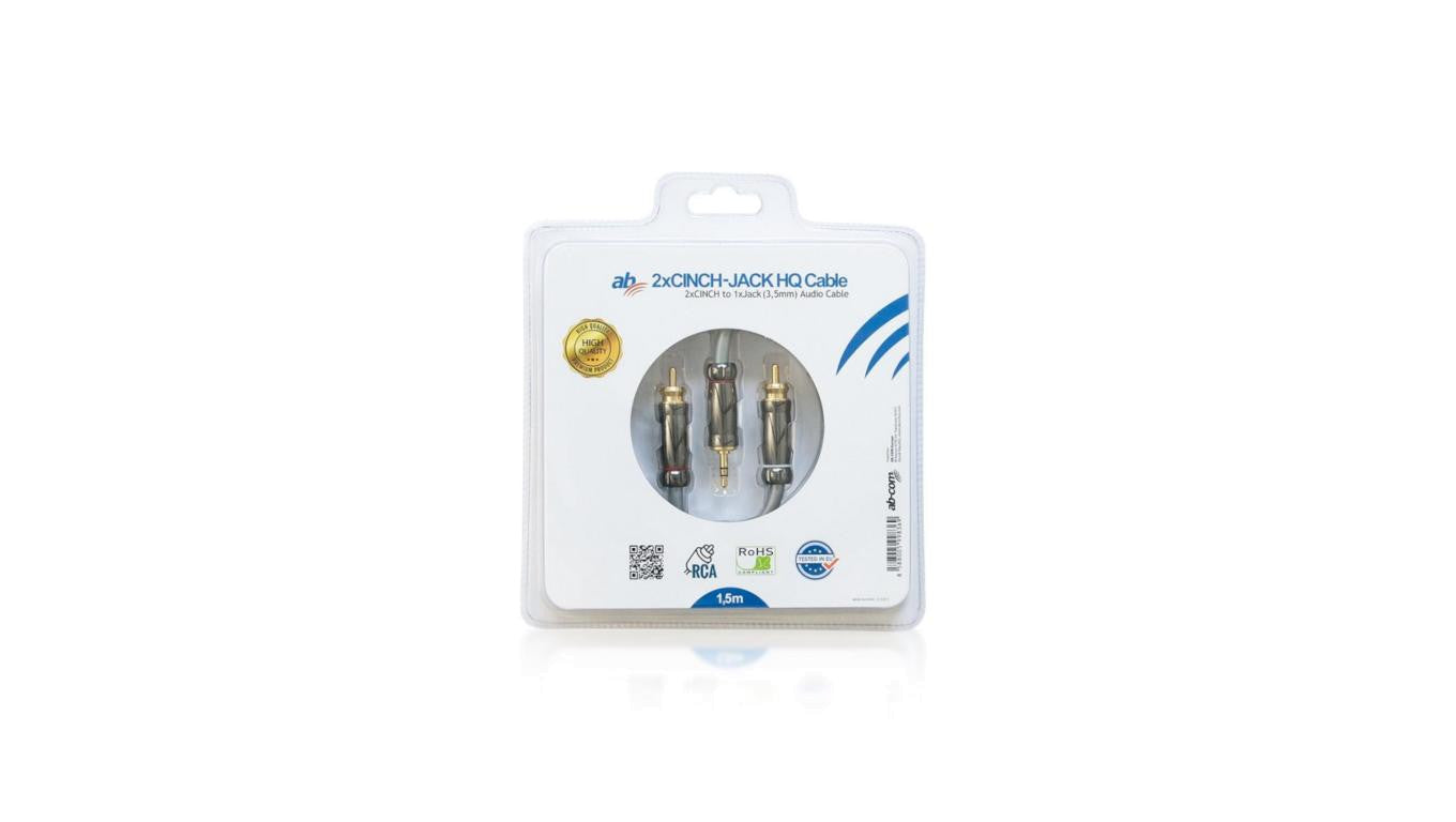 Kabel AB HQ JACK-CINCH 1,5m