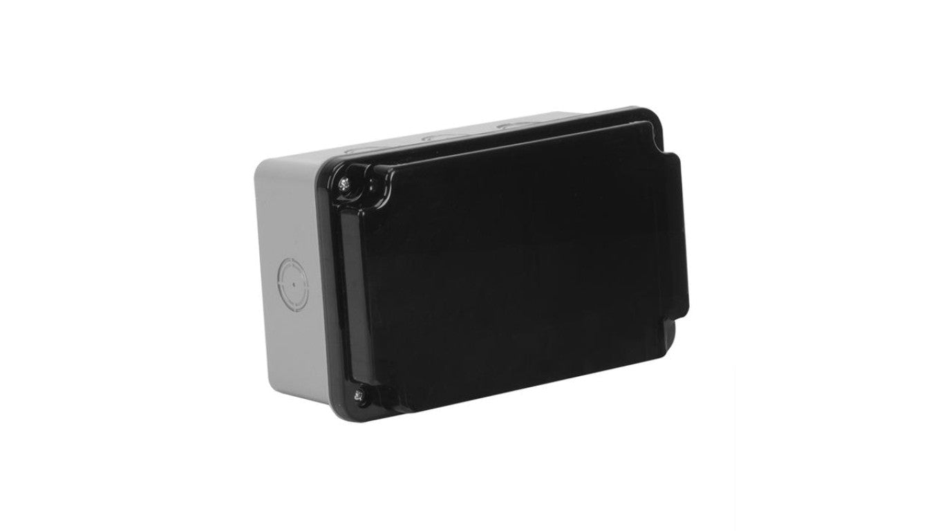Puszka elektryczna natynkowa hermetyczna transparentna z gumowymi przepustami IP65 138x226x98 mm 4/M/0010460926980044