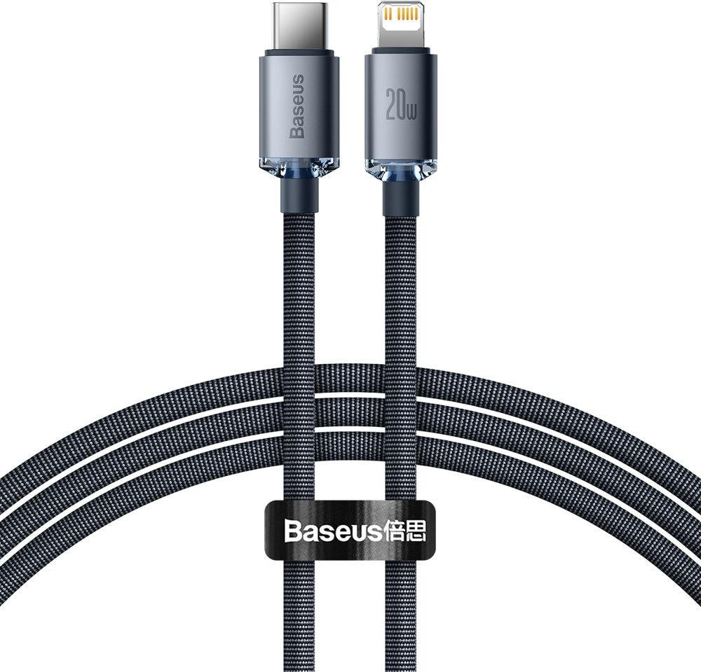 KABEL USB-C / Lightning iPhone Baseus Crystal CAJY000201 1.2m 20W  OPLOT PREMIUM